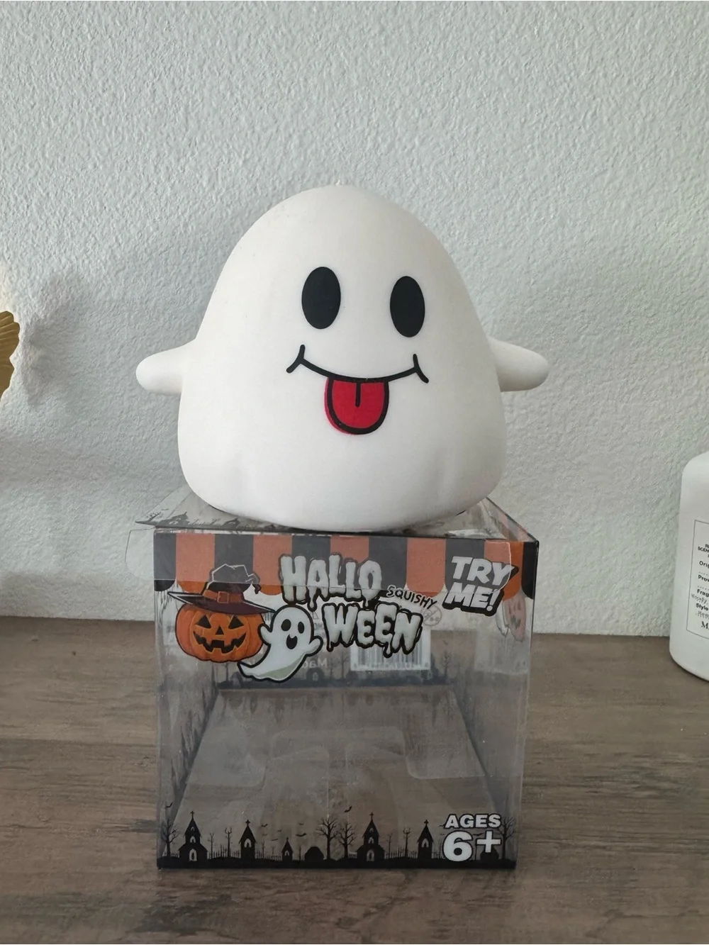 Squishy cute white